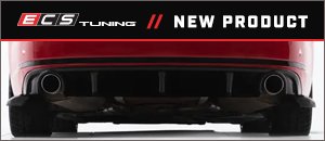 B9 A4 S-Line Pre-Facelift Gloss Black Rear Diffuser