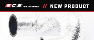 New ECS Aluminized Silicone Water Pump Hose V2
