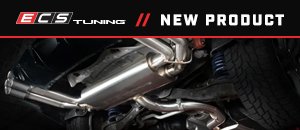 New 8V S3 ECS Valved Exhaust