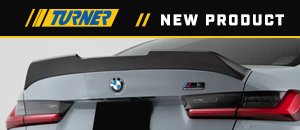 New Turner Carbon Fiber High Kick Trunk Spoiler G80 M3
