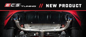 New ECS MK7/MK7.5 GTI Valved/Non-Valved Exhaust Systems