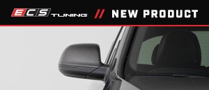 New ECS Carbon Fiber Mirror Caps For Your Audi