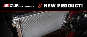 New ECS MQB Performance Aluminum Radiator