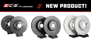 New ECS DD23 Brake Pads & V5 Rotors | E30 (Non M)