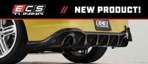New ECS MK8 GTI Rear Diffusers
