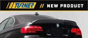 New Turner E92 High Kick Spoilers