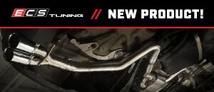 NEW ECS MK5 Jetta / GLI 2.0T 3.0" Catback Exhaust 