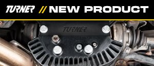 New E46 M3 Turner Reinforced Billet Diff Cover Kit