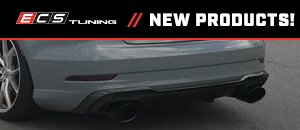 New Audi 8V RS3 ECS Valved & Race Exhaust Systems