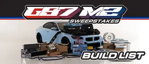 BMW G87 M2 Sweepstakes Build List