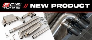 New R52/R53 Cooper S/JCW Performance Cat-Back Exhaust
