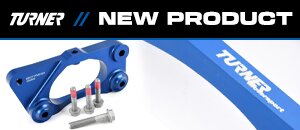 Turner Dual-Mount Diff Plate & Bushing Kits