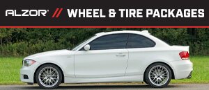 E82/E88 Mounted & Balanced Wheel & Tire Packages 
