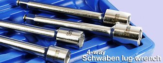 Schwaben 4-Way Lug Wrench