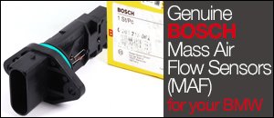 BMW S54/S85 BOSCH Mass Air Flow Sensor (MAF)