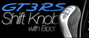 Porsche GT3RS Shift Knob With Boot