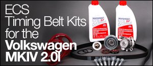 Volkswagen MKIV 2.0L ECS Timing Belt Kits