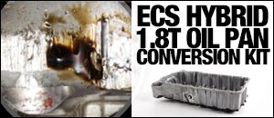 ECS Hybrid 1.8T Oil Pan Conversion Kit
