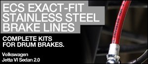 ECS Exact-Fit Brake Lines - MKVI Jetta Sedan 2.0L