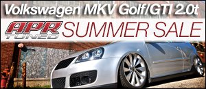Volkwagen MKV Golf/GTI 2.0T APR Tuned Summer Sale
