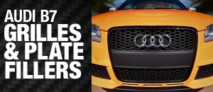 Audi B7 Grilles & Plate Fillers