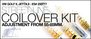 Volkswagen MKII Streetline Coilovers