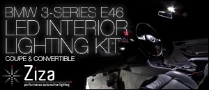 BMW 3-Series E46 Coupe/Convertible LED Interior Lights