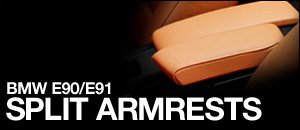 BMW E90/E91 Split Armrests