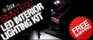 BMW E92 LED Interior Lighting Kit