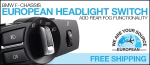 BMW F-Chassis European Headlight Switch
