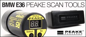 BMW E36 PEAKE Scan Tools