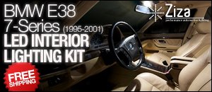 BMW E38 7-Series Ziza LED Interior Lighting Kits