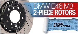 BMW E46 M3 ECS 2-Piece Brake Rotors