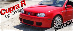 VW MKIV R32 European Cupra R Lip Spoiler