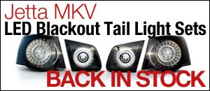 Jetta MKV LED Blackout Tail Lights