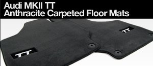 MKII TT Floor Mats - Anthracite - Fronts Only