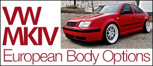 Volkswagen MKIV European Body Options
