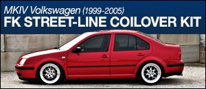MKIV FK Streetline Coilover Kit