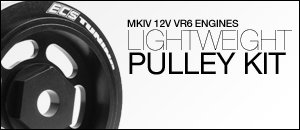 MKIV VR6 12v Lightweight Pulleys