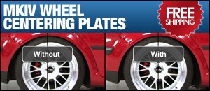 ECS Tuning MKIV Rear Wheel Centering Plates
