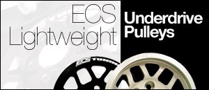 ECS Tuning MKV 2.0T Lightweight Underdrive Pulleys