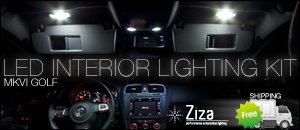 MKVI Golf Ziza LED Interior Lighting Kits