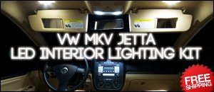 VW MKV Jetta LED Interior Lighting Kit