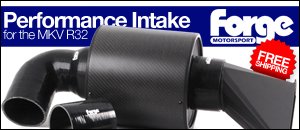 MKV R32 Forge Performance Intakes