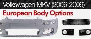 Volkswagen MKV Golf/Rabbit/GTI European Body Options