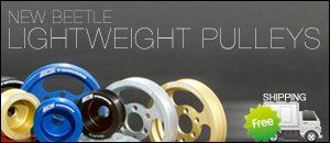 New Beetle ECS Lightweight Pulleys