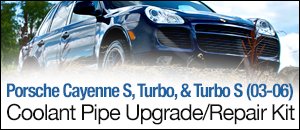 Porsche Cayenne V8 Coolant Pipe Upgrade/Repair Kit