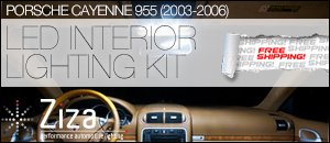 Porsche 955 Ziza Interior LED Lighting