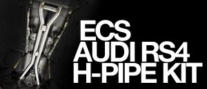 ECS Audi RS4 H-Pipe