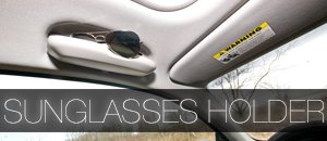 BMW E82/E90/E91/E92 Sunglasses Holders
